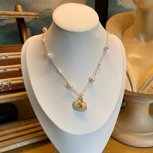 M106 Mermaid Shell Necklace 15